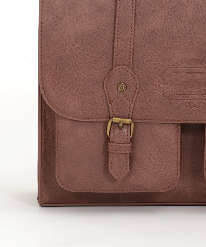 Double Pocket Satchel