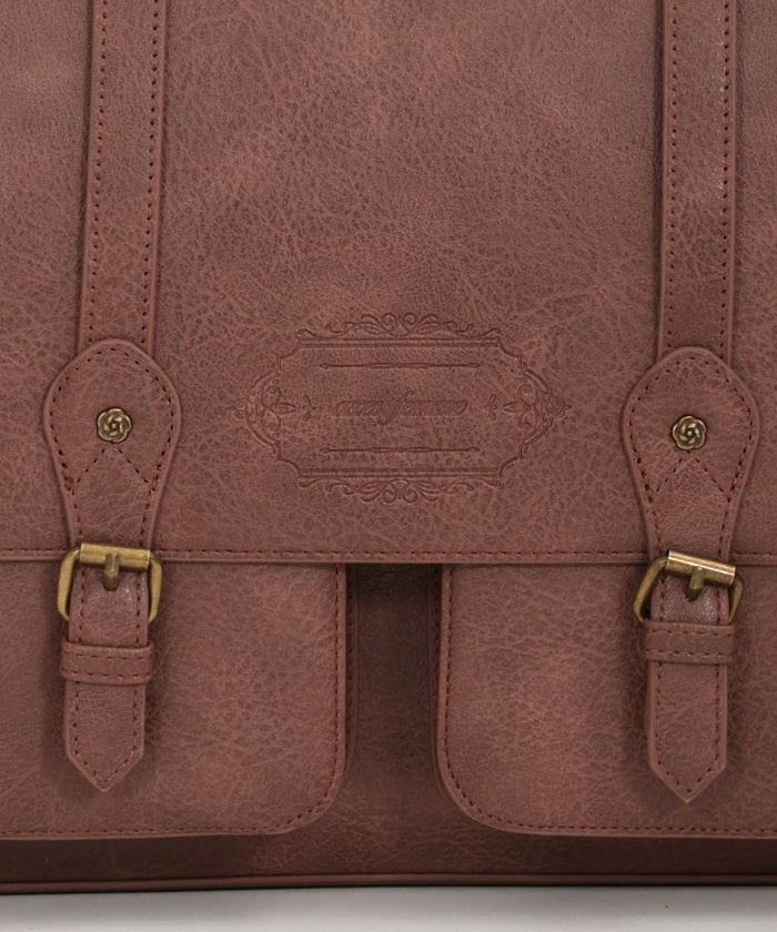 Double Pocket Satchel