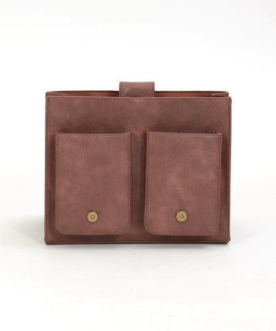 Double Pocket Satchel