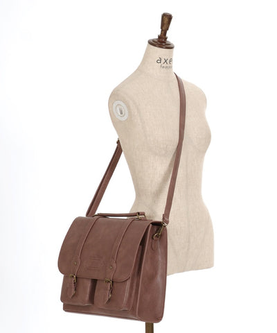 Double Pocket Satchel