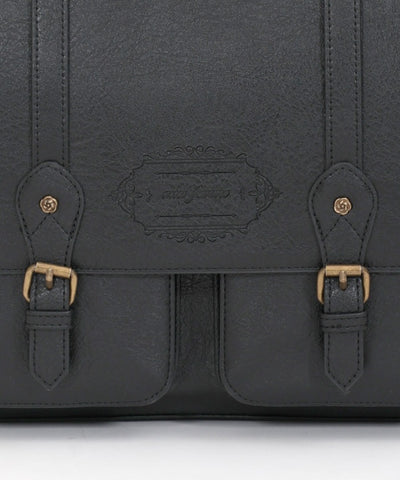 Double Pocket Satchel