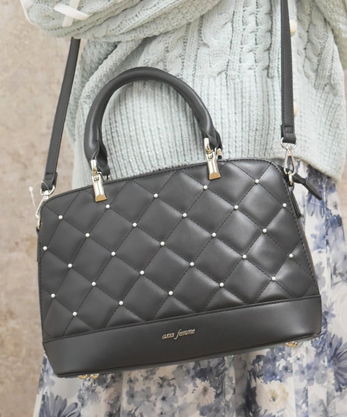 Pearl & Quilted Design Bag