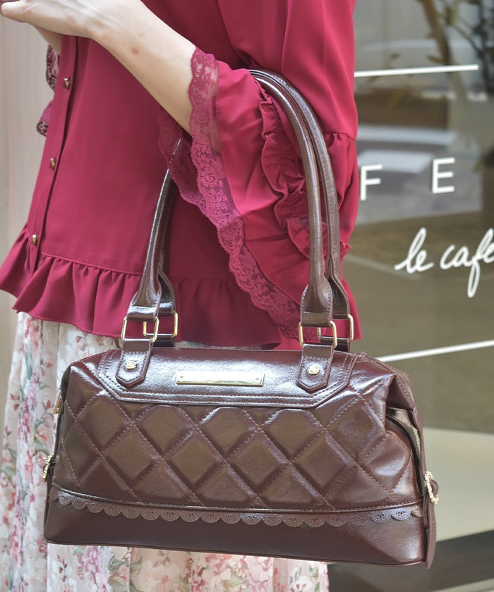 Quilting Design Boston Bag