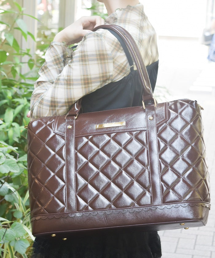 Quilting Travel Boston Bag