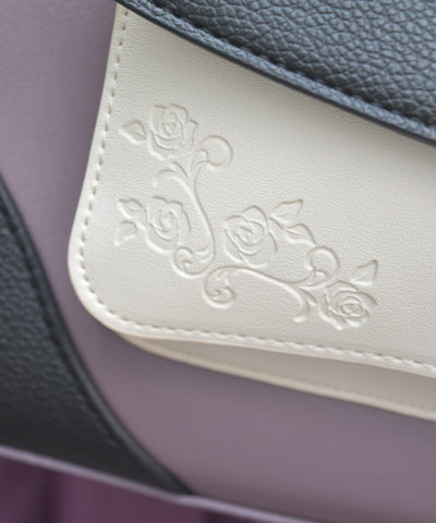 Rose Emboss Color Scheme Bag