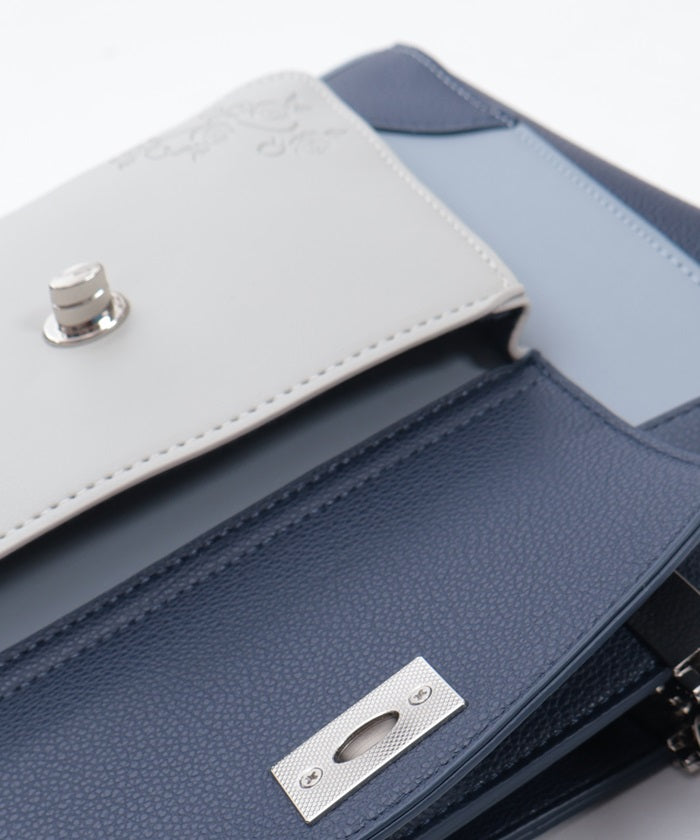 Rose Emboss Color Scheme Bag