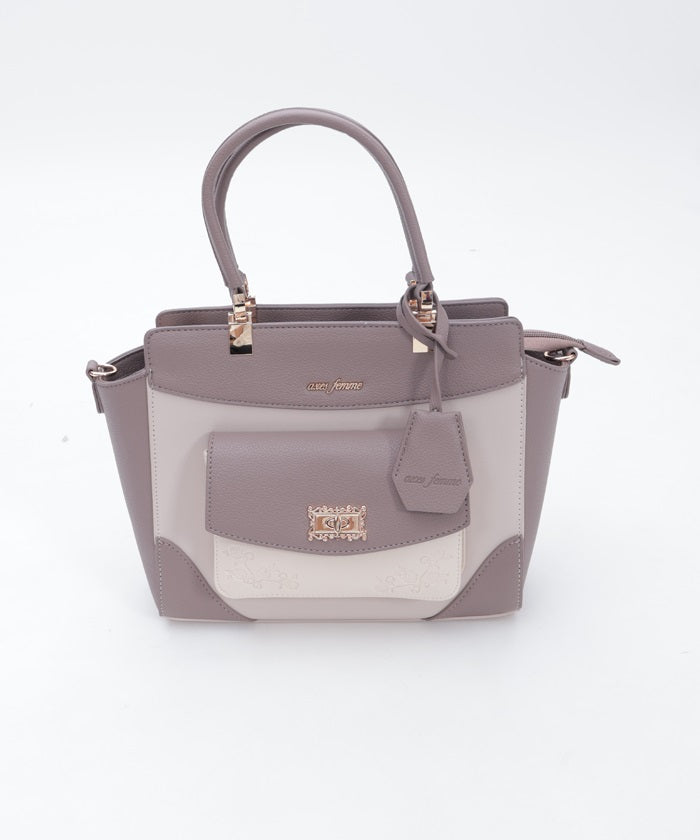 Rose Emboss Color Scheme Bag