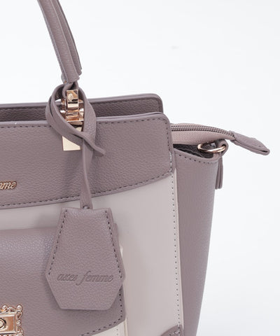 Rose Emboss Color Scheme Bag