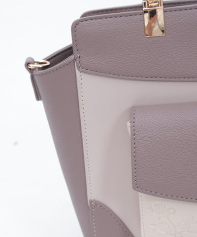 Rose Emboss Color Scheme Bag