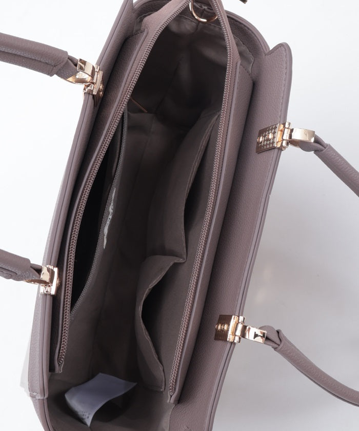 Rose Emboss Color Scheme Bag – axes femme from JAPAN