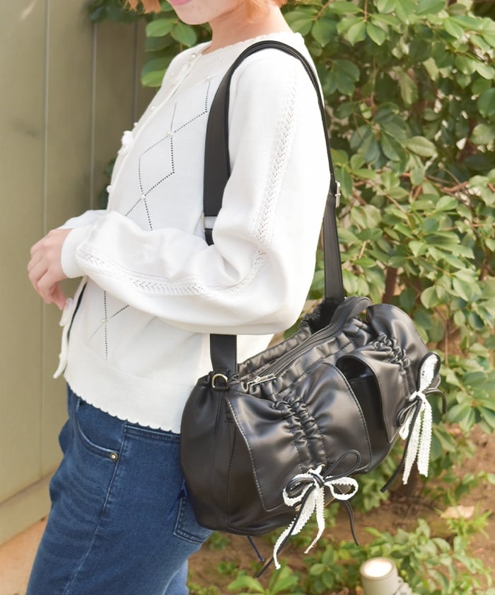 Sac bandoulière femme - TU - Noir - Bagagerie - Maroquinerie