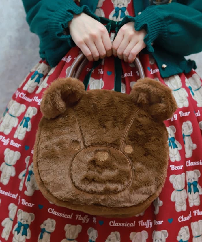 Fluffy Bear Bag – axes femme from JAPAN