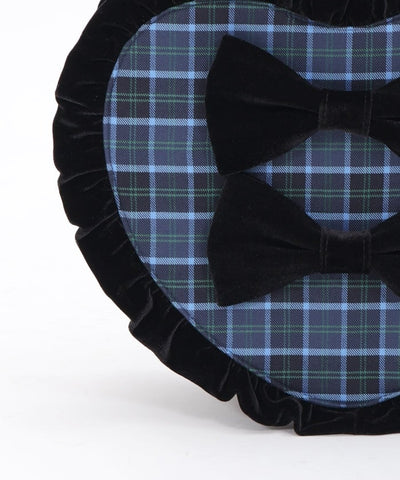 Tartan Plaid Heart Bag