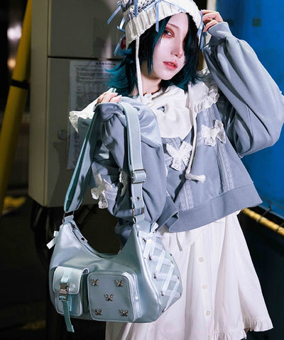 Side Lace-Up Bag