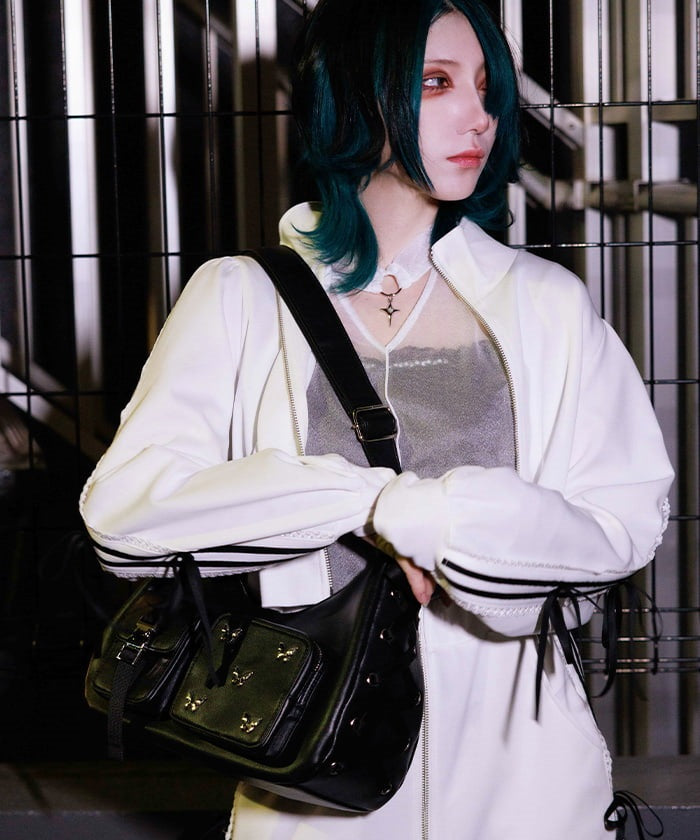 Side Lace-Up Bag