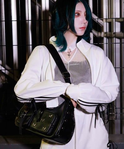 Side Lace-Up Bag