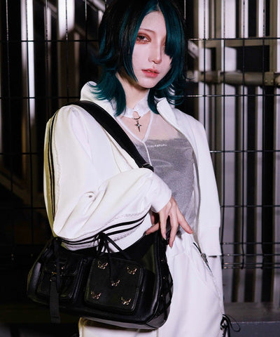 Side Lace-Up Bag