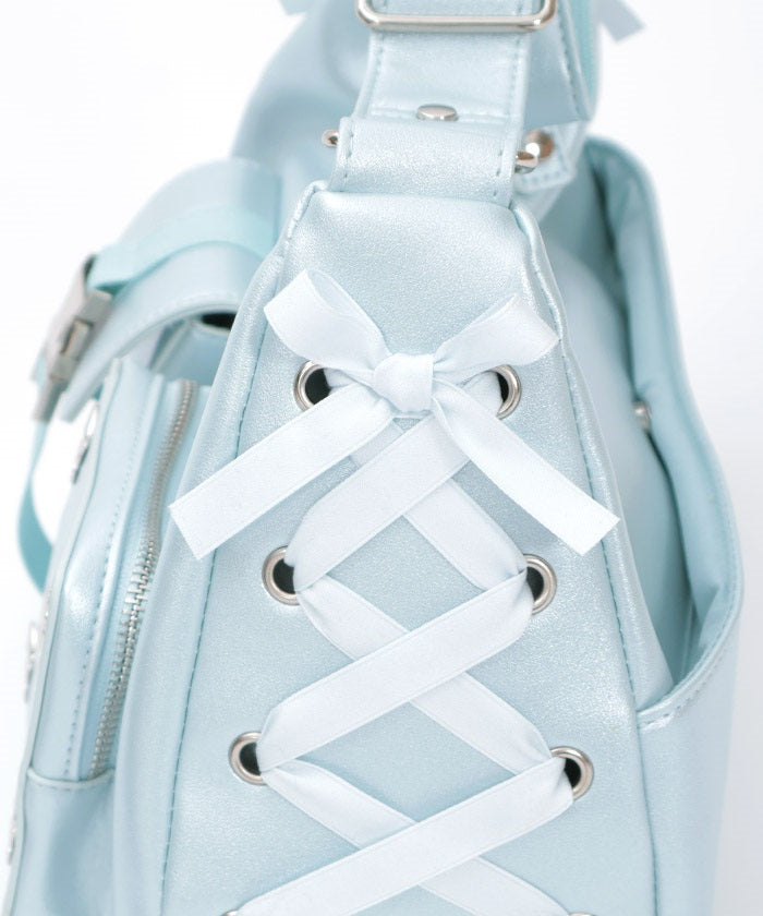 Side Lace-Up Bag