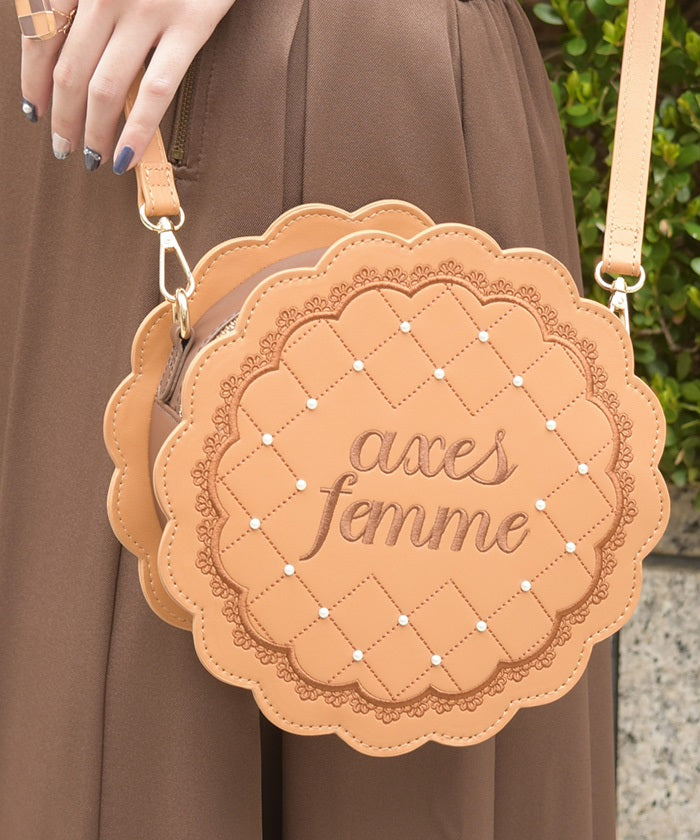 Cookie Motif Pochette – axes femme from JAPAN