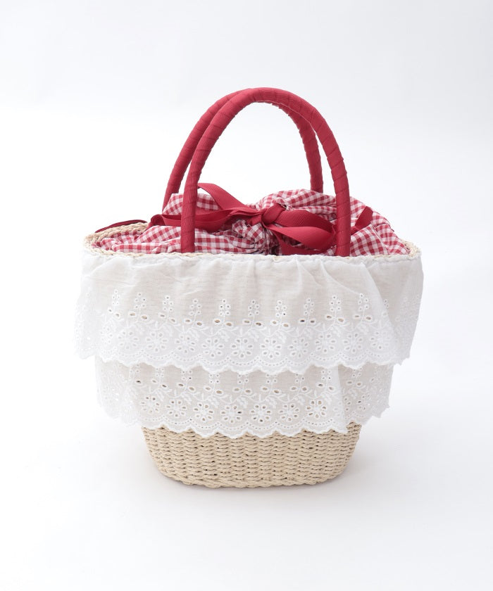 Strawberry Amigurumi Basket Bag (Pre-order)