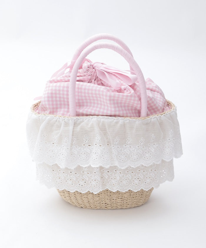 Strawberry Amigurumi Basket Bag (Pre-order)