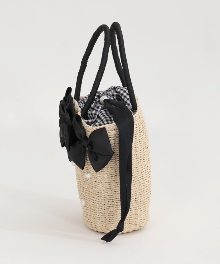 Ribbon Woven Style Bag