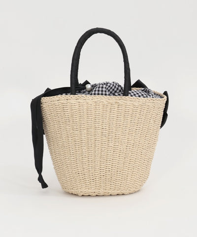 Ribbon Woven Style Bag