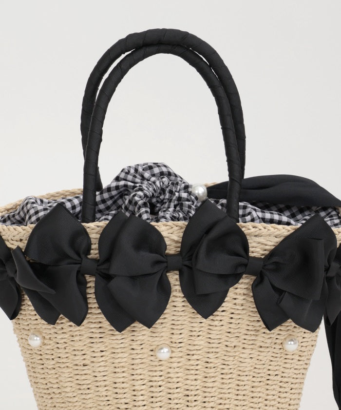 Ribbon Woven Style Bag