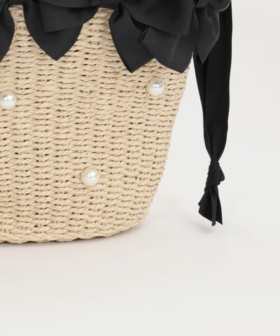 Ribbon Woven Style Bag