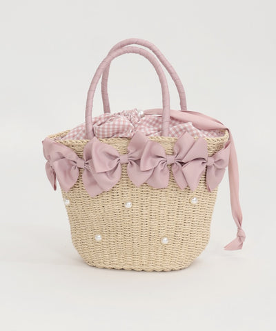 Ribbon Woven Style Bag