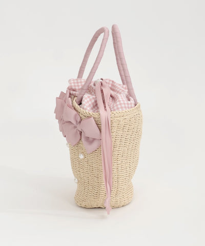 Ribbon Woven Style Bag