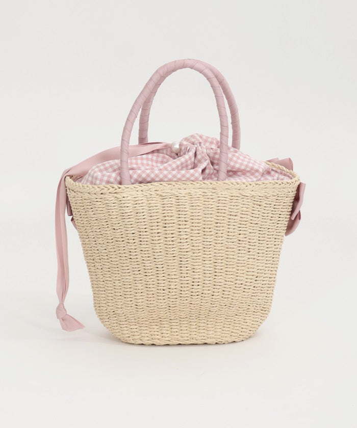 Ribbon Woven Style Bag