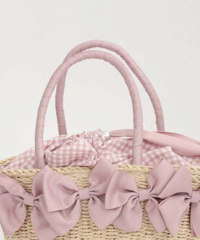 Ribbon Woven Style Bag