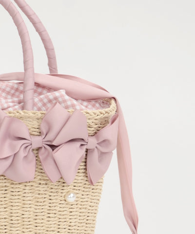 Ribbon Woven Style Bag