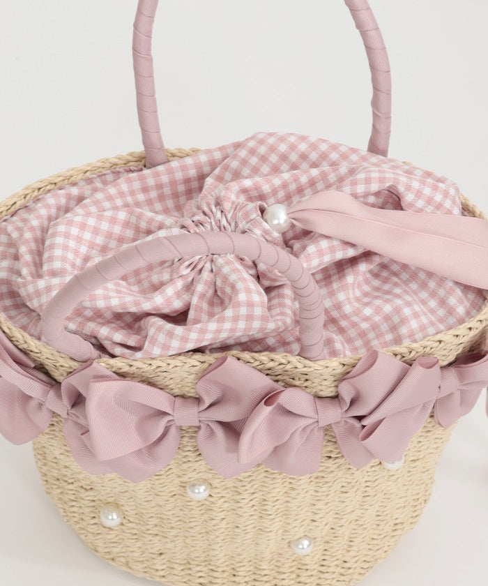 Ribbon Woven Style Bag