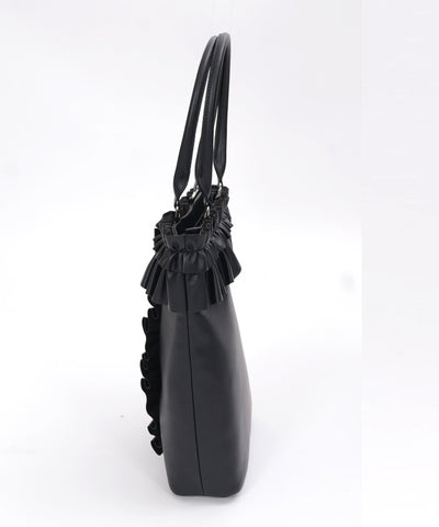 Lace-Up Frill Bag