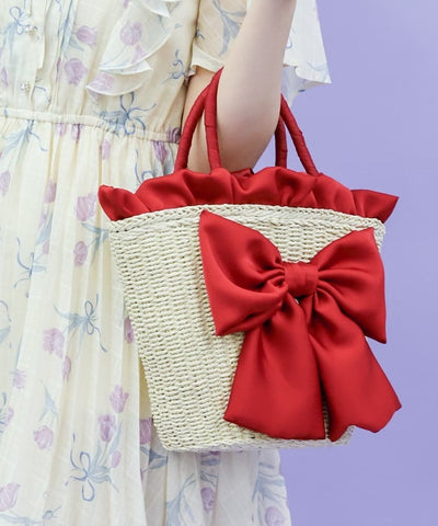 Ribbon Basket Bag