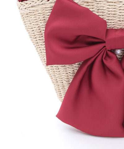 Ribbon Basket Bag