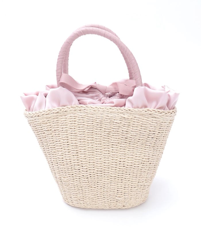 Ribbon Basket Bag