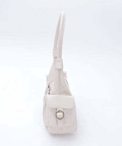 Side Pocket Gather Tote Bag