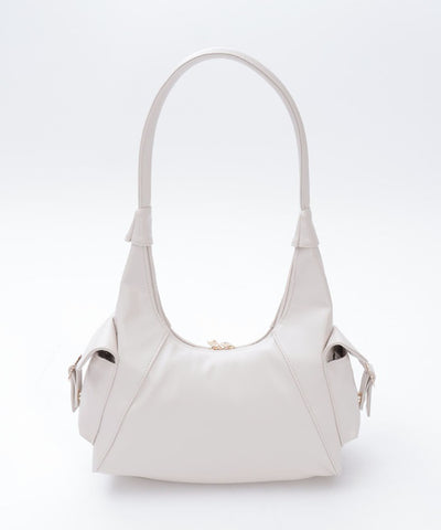 Side Pocket Gather Tote Bag