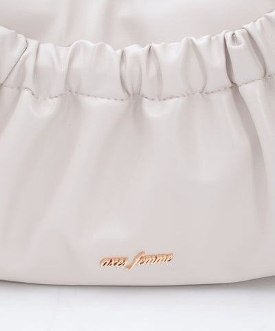 Side Pocket Gather Tote Bag