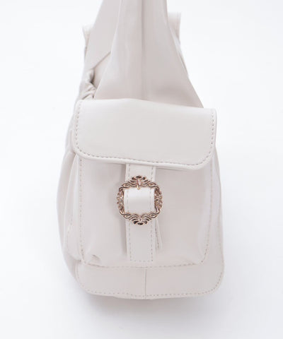 Side Pocket Gather Tote Bag