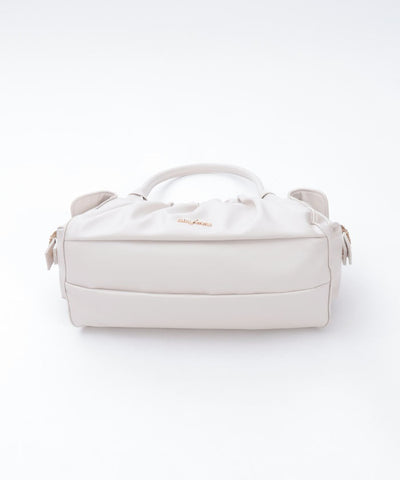 Side Pocket Gather Tote Bag