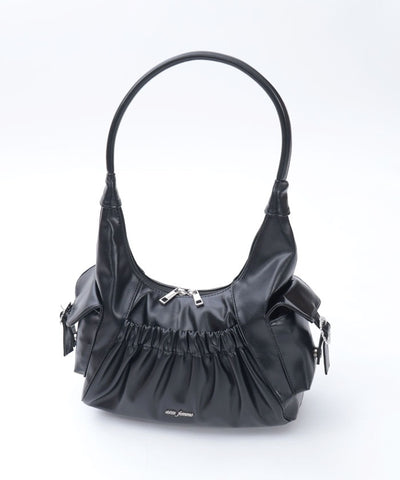 Side Pocket Gather Tote Bag