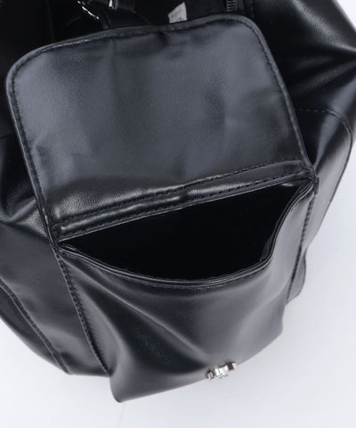 Side Pocket Gather Tote Bag