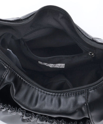 Side Pocket Gather Tote Bag