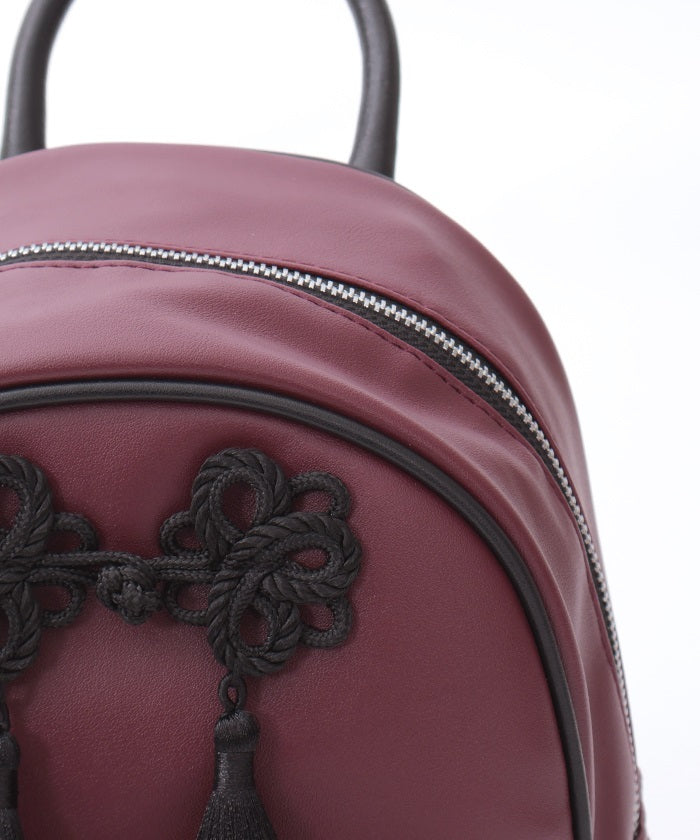 Chinese Button Design Backpack