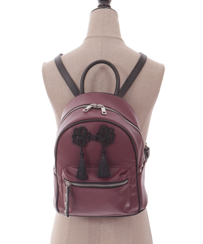 Chinese Button Design Backpack