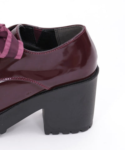 Lace-Up Platform Shoes